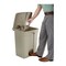 Safco Trash Receptacle, Step-On, 17 Gal, 19-3/4"x16-1/4"x26-1/4", TN SAF9922TN - alternate 5